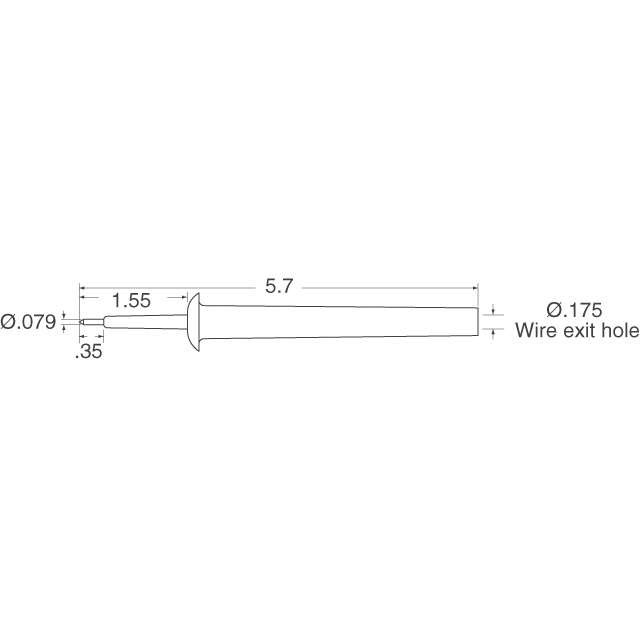 658-36 R/B E-Z-Hook  Test Leads - Banana, Meter Interface
